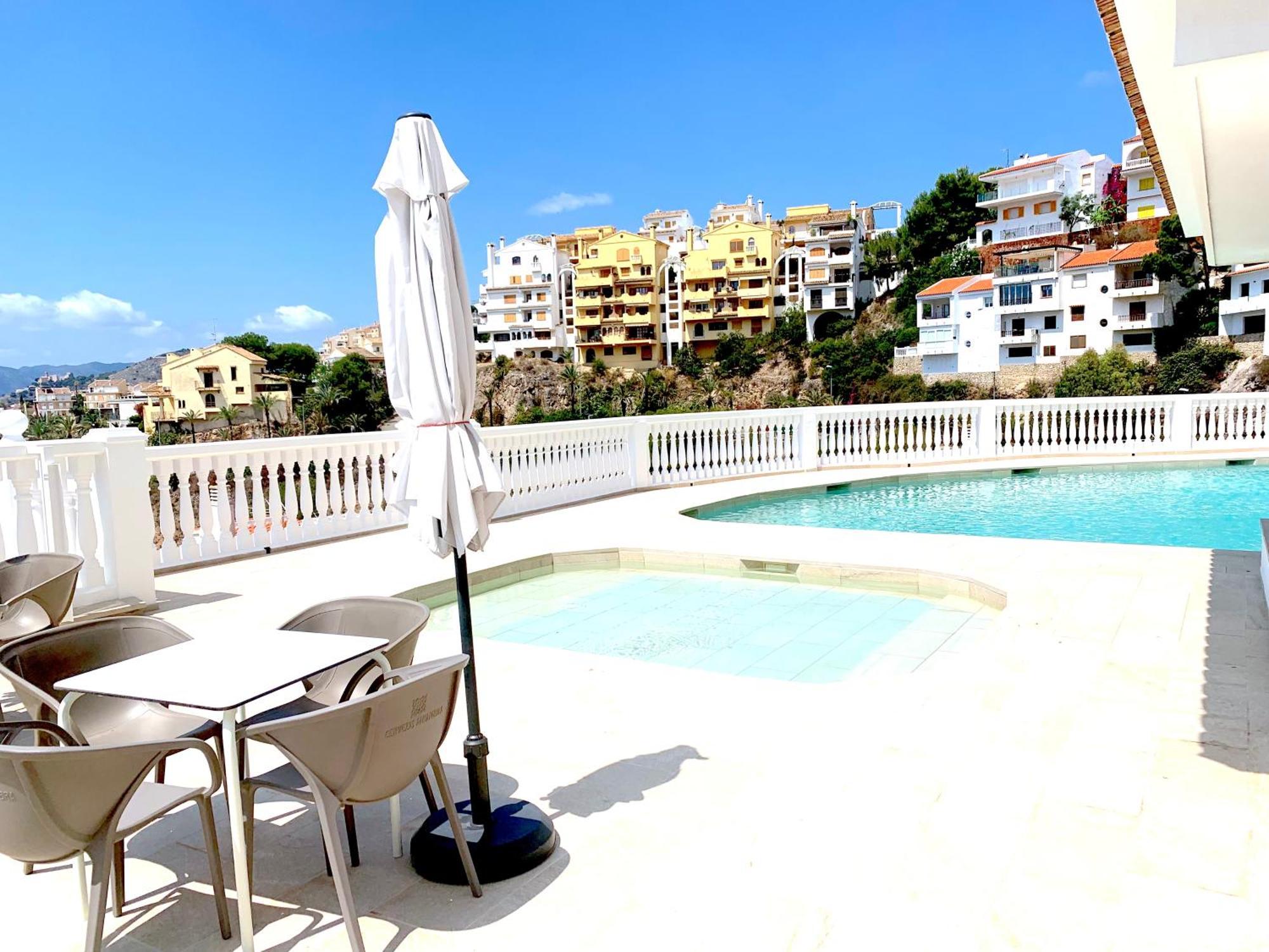 Royal Beach - Appartment With Sea View & Terrace Faro de Cullera Eksteriør billede