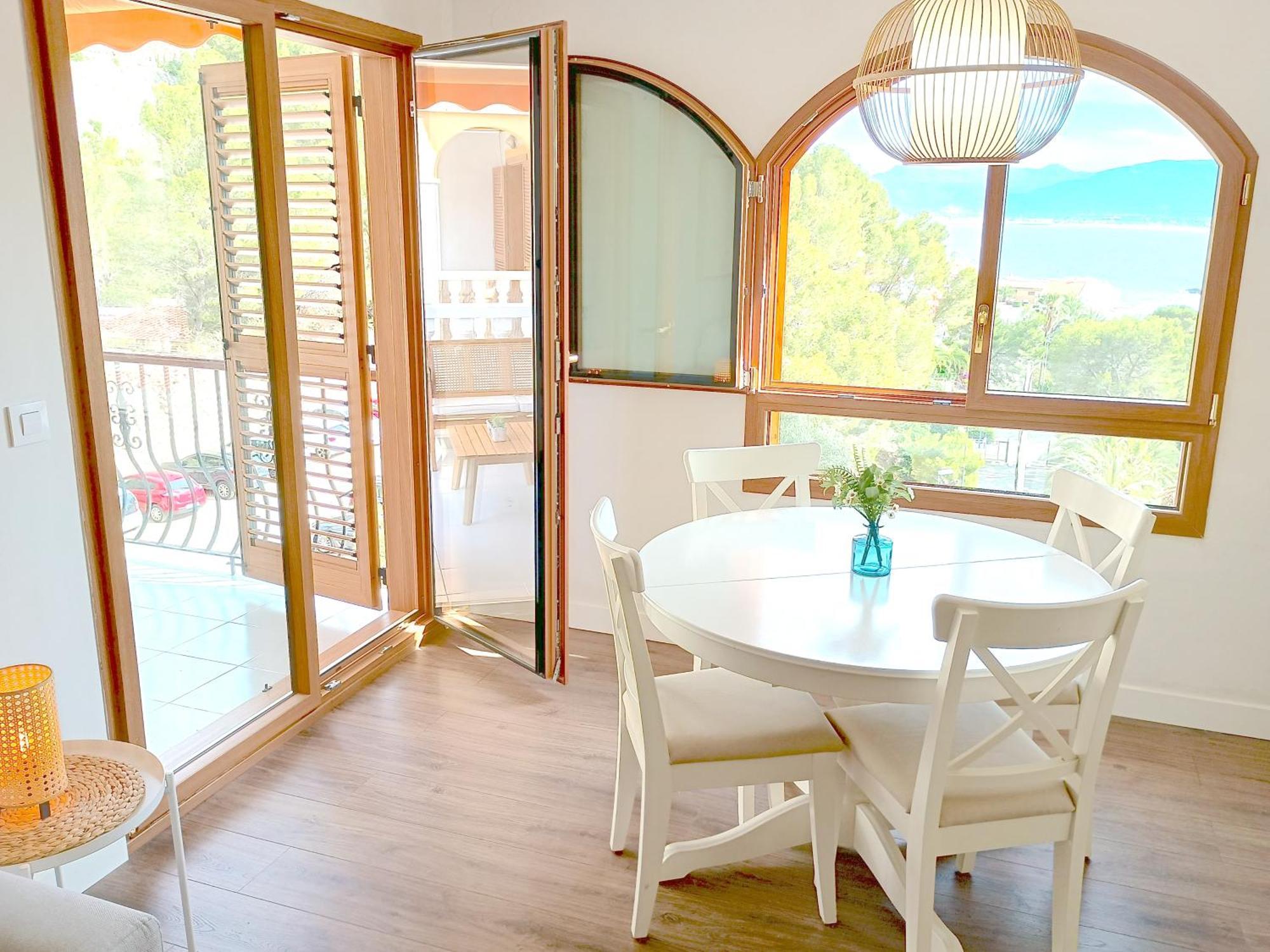Royal Beach - Appartment With Sea View & Terrace Faro de Cullera Eksteriør billede