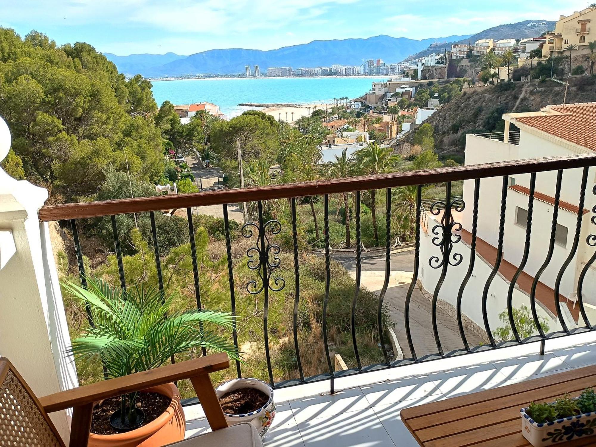 Royal Beach - Appartment With Sea View & Terrace Faro de Cullera Eksteriør billede